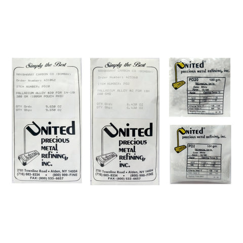 Palladium Based White Alloy