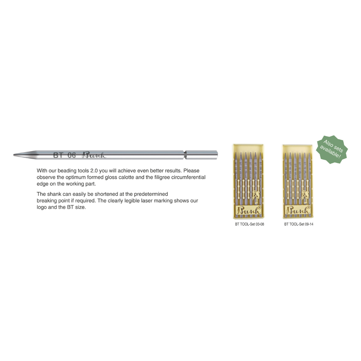 Steel Beading Tool 2.0 Bur