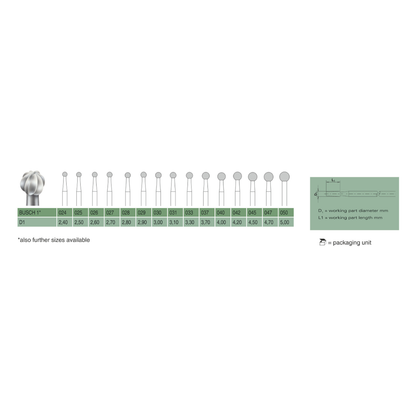 Steel Round Bur