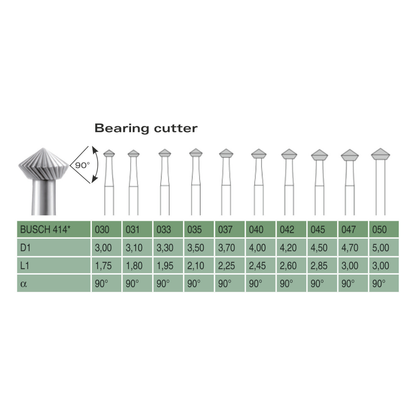 Steel Bearing Cutter Bur