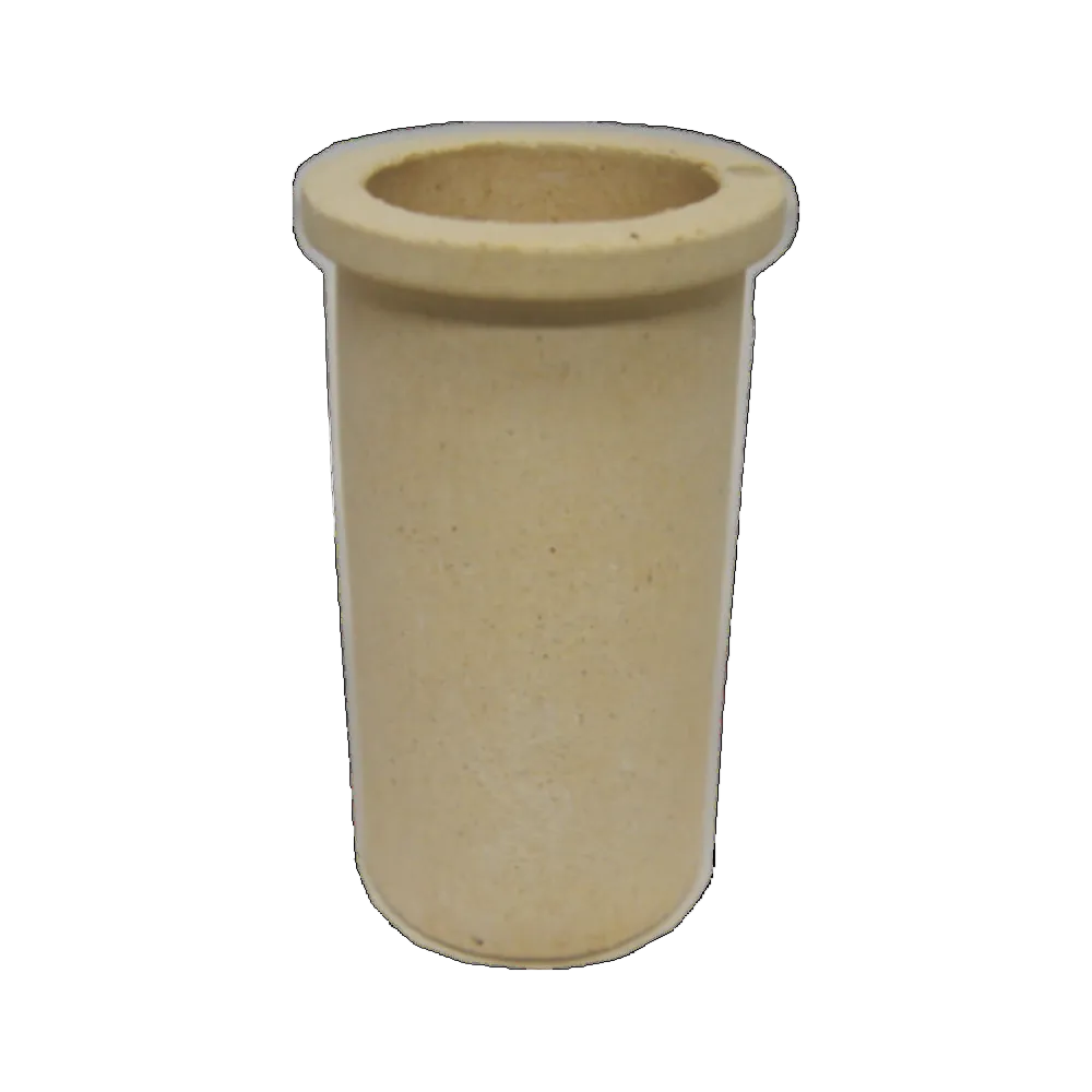 Induction Furnace Graphite Crucible with Ceramic Envelope