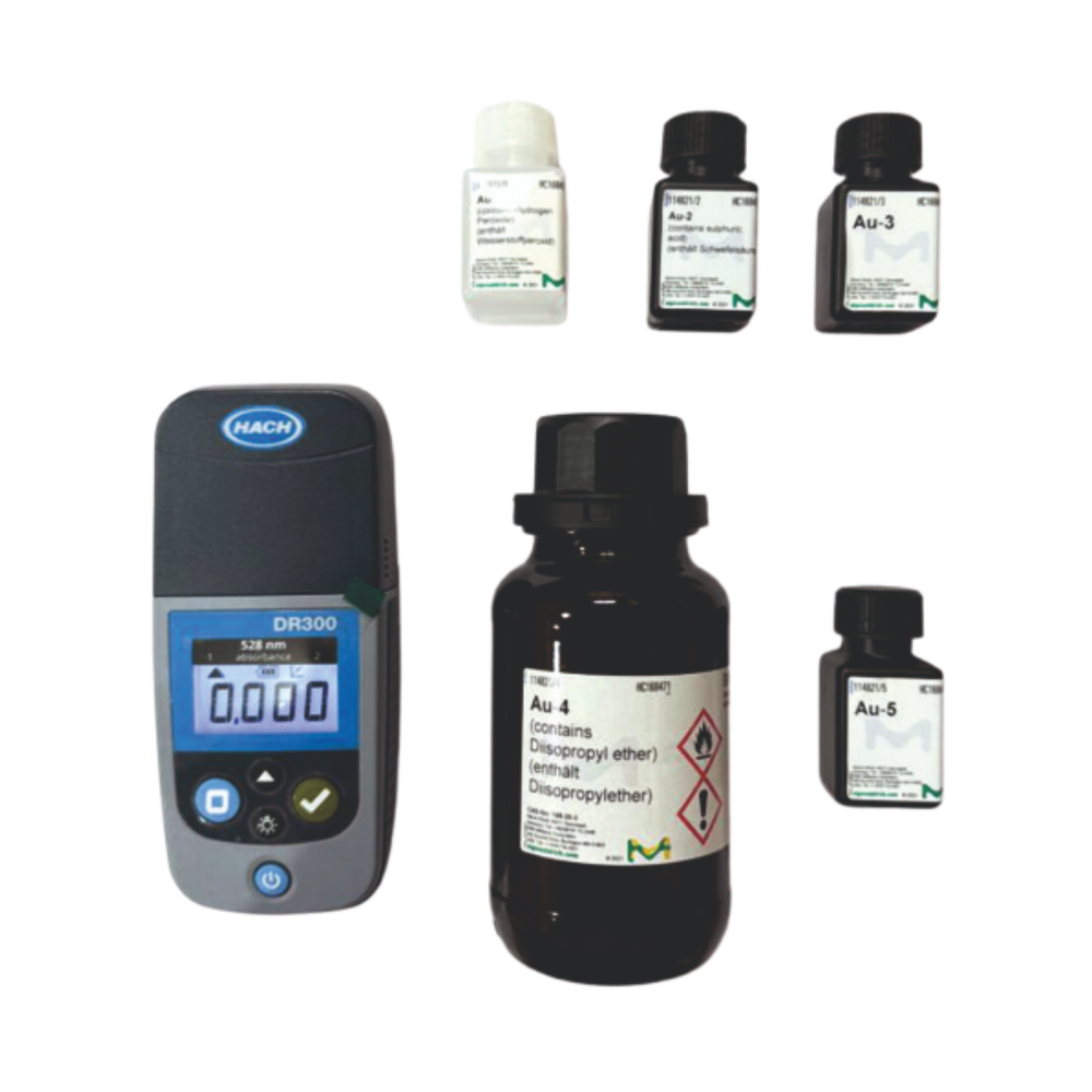 Photometric Determination of Gold and Silver in RSU Solution