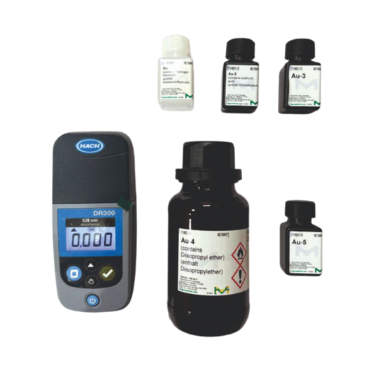 Photometric Determination of Gold and Silver in RSU Solution